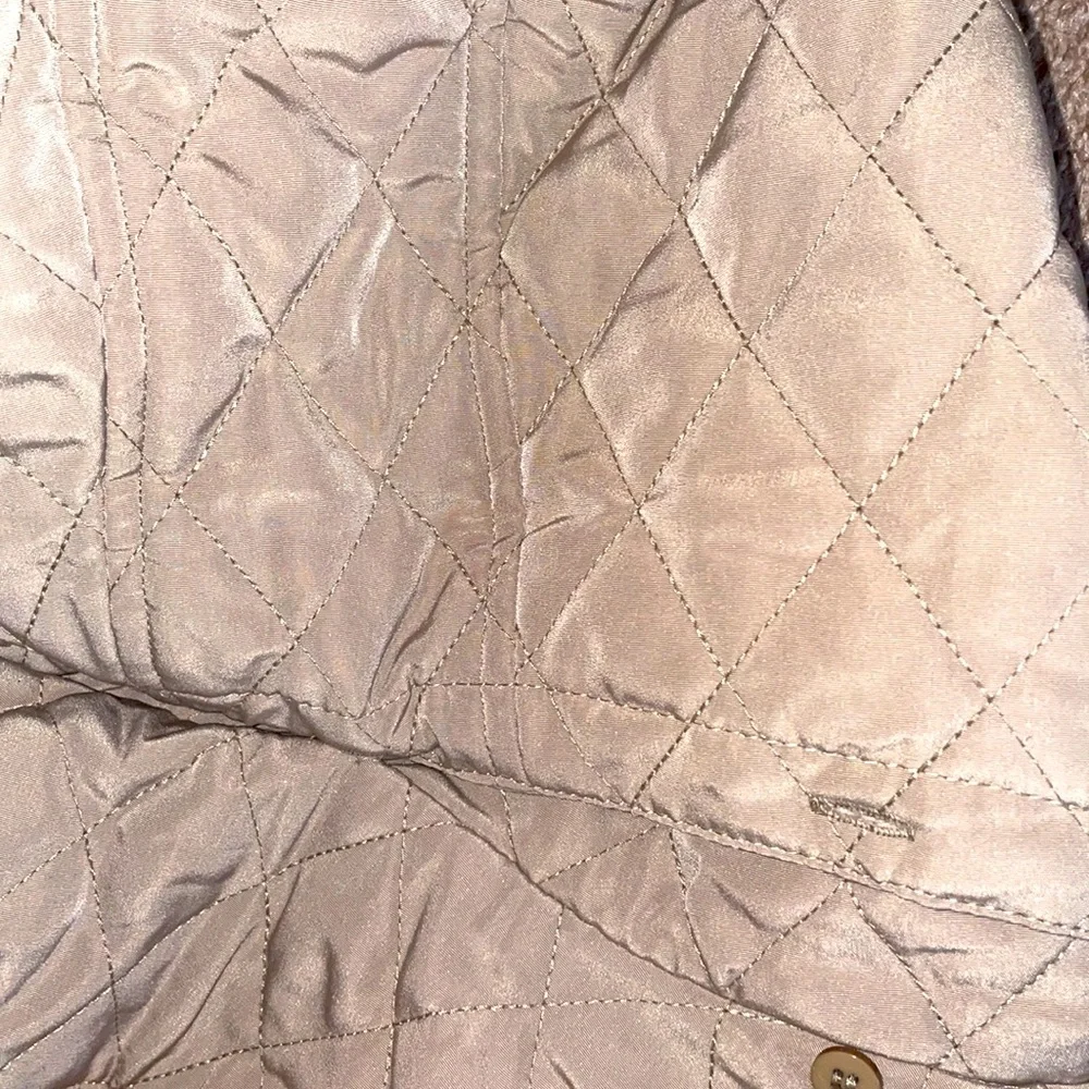 BNWOT London Fog Quilted jacket with hood size# XL - Picture 11 of 11
